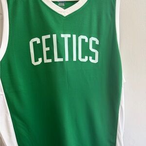 NBA Green and White Performance Basketball Jersey
